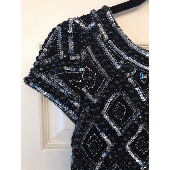 Adrianna Papell Sequin Dress - Picture 2 of 5